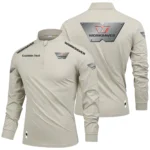 Worksaver Limited 2025 Long Sleeve Shirt, Stand Collar Quarter Zip-up Custom Name HIDI080425Y49LMT05WOR