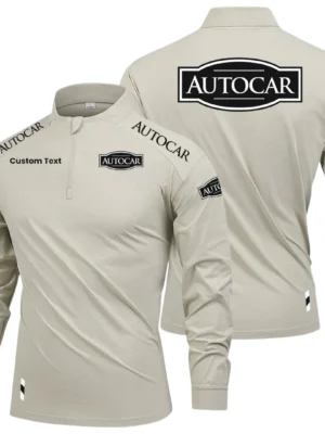 Autocar Truck Limited 2025 Long Sleeve Shirt, Stand Collar Quarter Zip-up Custom Name HIDI090425Y49LMT05ACT