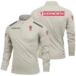 Kenworth Truck Limited 2025 Long Sleeve Shirt, Stand Collar Quarter Zip-up Custom Name HIDI090425Y49LMT05KEN