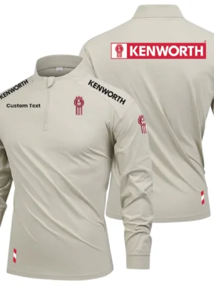 Kenworth Truck Limited 2025 Long Sleeve Shirt, Stand Collar Quarter Zip-up Custom Name HIDI090425Y49LMT05KEN