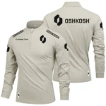 Oshkosh Limited 2025 Long Sleeve Shirt, Stand Collar Quarter Zip-up Custom Name HIDI090425Y49LMT05OSC