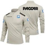 Paccar Limited 2025 Long Sleeve Shirt, Stand Collar Quarter Zip-up Custom Name HIDI090425Y49LMT05PAC