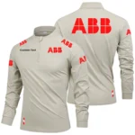 ABB Marine & Ports Limited 2025 Long Sleeve Shirt, Stand Collar Quarter Zip-up Custom Name HIDI100425Y49LMT05ABB