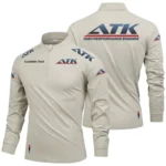 ATK MARINE Limited 2025 Long Sleeve Shirt, Stand Collar Quarter Zip-up Custom Name HIDI100425Y49LMT05ATK