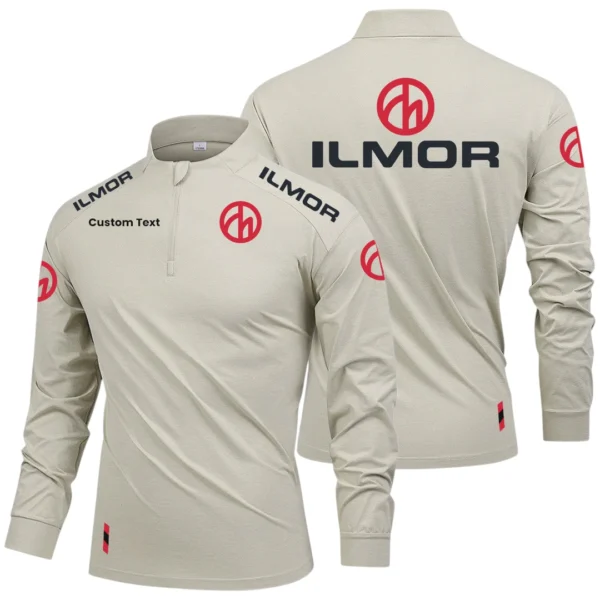 Ilmor Marine Limited 2025 Long Sleeve Shirt, Stand Collar Quarter Zip-up Custom Name HIDI100425Y49LMT05ILM