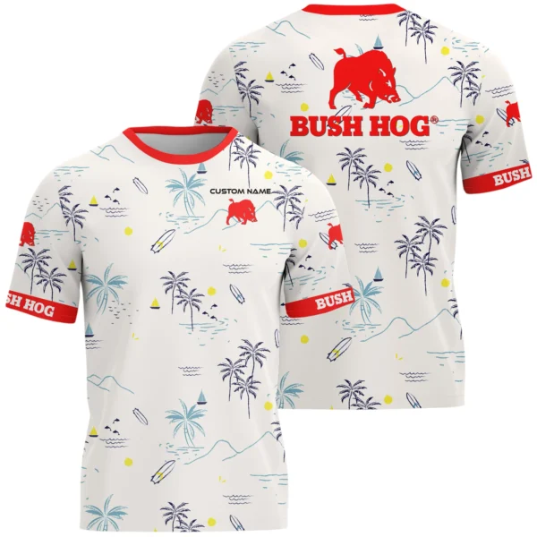Bush Hog Hawaiian Shirt x T-Shirt Full Set Limited 2025 All Over Print, Custom Name HIDI180425Y7HWLS9BUH