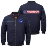 Morgan Truck Body Exclusive Logo Men Bomber Jacket Windproof Coat Multi Pockets, Custom Name HIDI010425Y51BJ2MTB