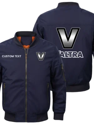 Valtra Exclusive Logo Men Bomber Jacket Windproof Coat Multi Pocket Custom Name HIDI280325Y51BJ2VAT