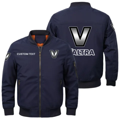 Valtra Exclusive Logo Men Bomber Jacket Windproof Coat Multi Pocket Custom Name HIDI280325Y51BJ2VAT