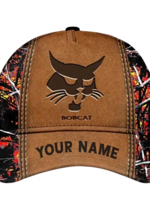Bobcat Classic Cap All Over Print, Custom Name TN110425Y54BC3DCT1BOC
