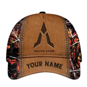 Deutz Fahr Classic Cap All Over Print, Custom Name TN110425Y54BC3DCT1DEF