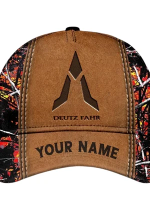 Deutz Fahr Classic Cap All Over Print, Custom Name TN110425Y54BC3DCT1DEF