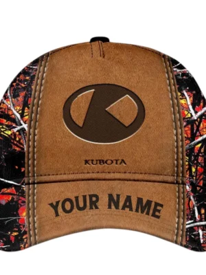 Kubota Classic Cap All Over Print, Custom Name TN110425Y54BC3DCT1KUB