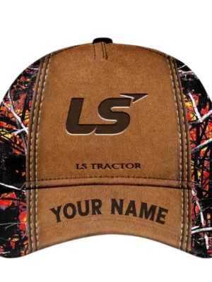 LS Tractor Classic Cap All Over Print, Custom Name TN110425Y54BC3DCT1LST
