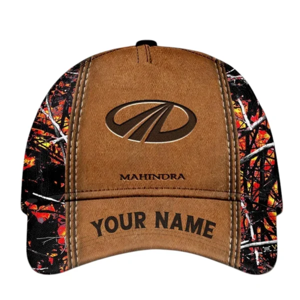 Mahindra Classic Cap All Over Print, Custom Name TN110425Y54BC3DCT1MAT