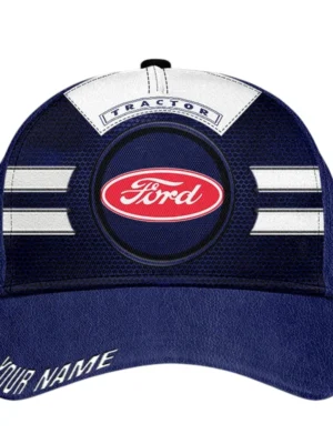 Ford Tractors Classic Cap All Over Print, Custom Name TN120425Y54BC3DCT1FOT