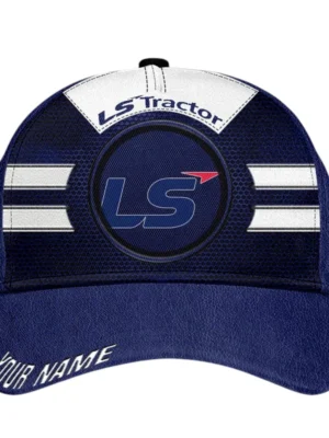 LS Tractor Classic Cap All Over Print, Custom Name TN120425Y54BC3DCT1LST