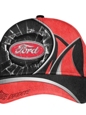 Ford Tractor Classic Cap All Over Print, Custom Name TN140425Y54BC3DCT1FOT