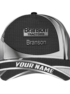Branson Tractors Classic Cap All Over Print, Custom Name TN140425Y54BC3DCT3BRA