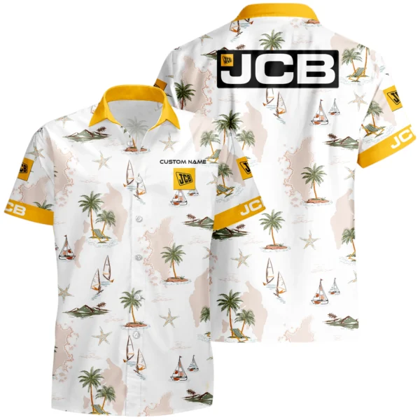 JCB Hawaiian Shirt x T-Shirt Full Set Limited 2025 All Over Print, Custom Name HIDI170425Y7HWLS3JCB
