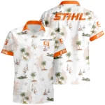 Stihl Hawaiian Shirt x T-Shirt Full Set Limited 2025 All Over Print, Custom Name HIDI170425Y7HWLS3STL