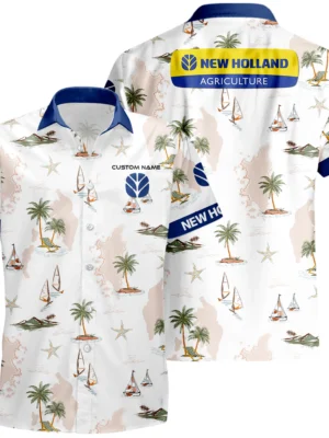 New Holland Hawaiian Shirt x T-Shirt Full Set Limited 2025 All Over Print, Custom Name HIDI180425Y7HWLS3NHL
