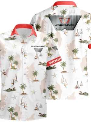 Worksaver Hawaiian Shirt x T-Shirt Full Set Limited 2025 All Over Print, Custom Name HIDI180425Y7HWLS3WOR