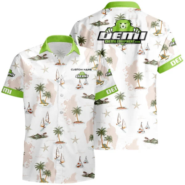 DEMI Equipment Hawaiian Shirt x T-Shirt Full Set Limited 2025 All Over Print, Custom Name HIDI190425Y7HWLS3DEM
