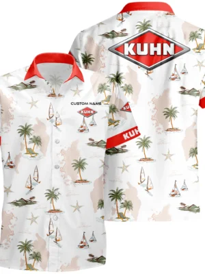 Kuhn North America Hawaiian Shirt x T-Shirt Full Set Limited 2025 All Over Print, Custom Name HIDI190425Y7HWLS3KNA