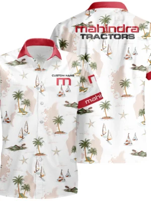 Mahindra Tractor Hawaiian Shirt x T-Shirt Full Set Limited 2025 All Over Print, Custom Name HIDI240425Y7HWLS3MAT
