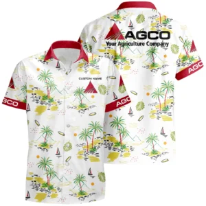 AGCO Hawaiian Shirt x T-Shirt Full Set Limited 2025 All Over Print, Custom Name HIDI140425Y7HWLS8AGC