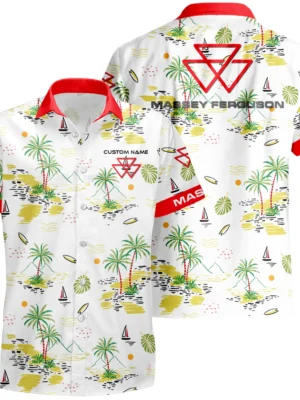Massey Ferguson Hawaiian Shirt x T-Shirt Full Set Limited 2025 All Over Print, Custom Name HIDI140425Y7HWLS8MAF