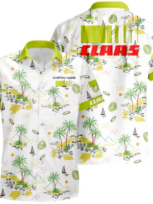 CLAAS Hawaiian Shirt x T-Shirt Full Set Limited 2025 All Over Print, Custom Name HIDI160425Y7HWLS8CLA