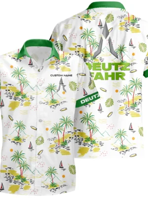 Deutz Fahr Hawaiian Shirt x T-Shirt Full Set Limited 2025 All Over Print, Custom Name HIDI160425Y7HWLS8DEF