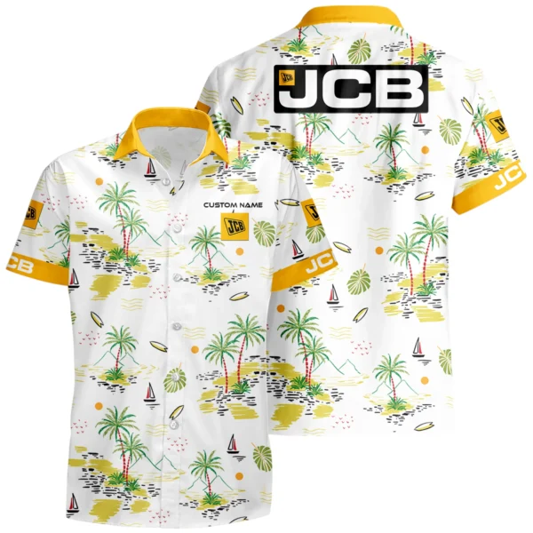 JCB Hawaiian Shirt x T-Shirt Full Set Limited 2025 All Over Print, Custom Name HIDI170425Y7HWLS8JCB