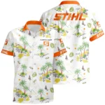 Stihl Hawaiian Shirt x T-Shirt Full Set Limited 2025 All Over Print, Custom Name HIDI170425Y7HWLS8STL