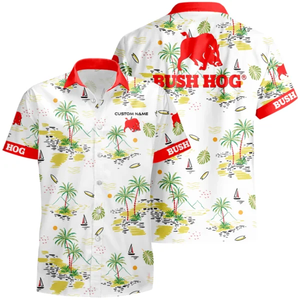 Bush Hog Hawaiian Shirt x T-Shirt Full Set Limited 2025 All Over Print, Custom Name HIDI180425Y7HWLS8BUH