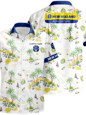 New Holland Hawaiian Shirt x T-Shirt Full Set Limited 2025 All Over Print, Custom Name HIDI180425Y7HWLS8NHL