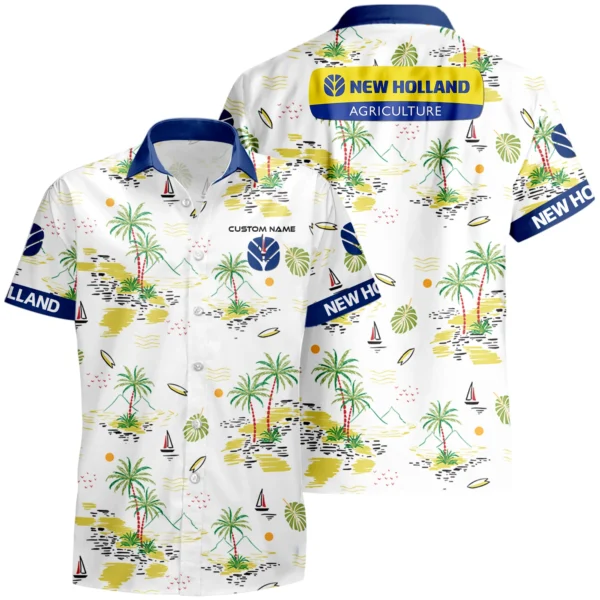 New Holland Hawaiian Shirt x T-Shirt Full Set Limited 2025 All Over Print, Custom Name HIDI180425Y7HWLS8NHL