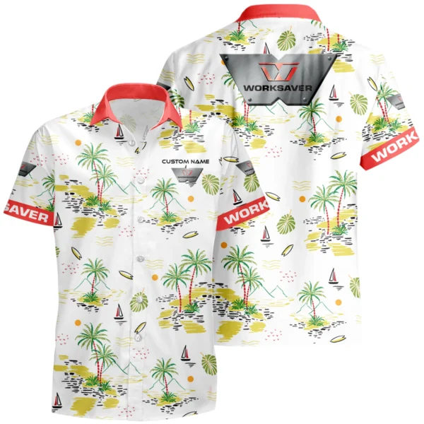 Worksaver Hawaiian Shirt x T-Shirt Full Set Limited 2025 All Over Print, Custom Name HIDI180425Y7HWLS8WOR