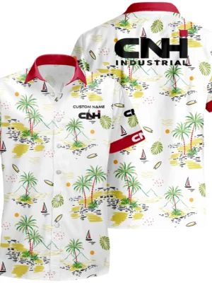 CNH Industrial Hawaiian Shirt x T-Shirt Full Set Limited 2025 All Over Print, Custom Name HIDI240425Y7HWLS8CNI