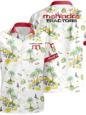 Mahindra Tractor Hawaiian Shirt x T-Shirt Full Set Limited 2025 All Over Print, Custom Name HIDI240425Y7HWLS8MAT
