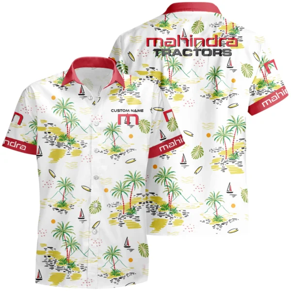 Mahindra Tractor Hawaiian Shirt x T-Shirt Full Set Limited 2025 All Over Print, Custom Name HIDI240425Y7HWLS8MAT