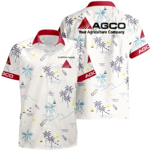 AGCO Hawaiian Shirt x T-Shirt Full Set Limited 2025 All Over Print, Custom Name HIDI140425Y7HWLS9AGC