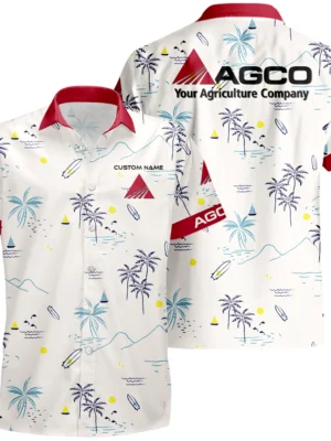 AGCO Hawaiian Shirt x T-Shirt Full Set Limited 2025 All Over Print, Custom Name HIDI140425Y7HWLS9AGC