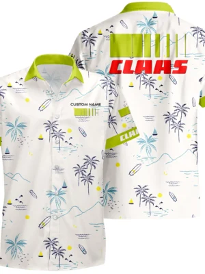 CLAAS Hawaiian Shirt x T-Shirt Full Set Limited 2025 All Over Print, Custom Name HIDI160425Y7HWLS9CLA