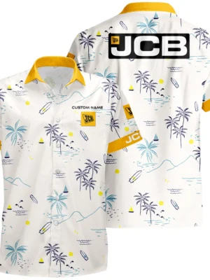 JCB Hawaiian Shirt x T-Shirt Full Set Limited 2025 All Over Print, Custom Name HIDI170425Y7HWLS9JCB