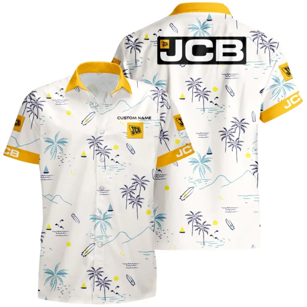 JCB Hawaiian Shirt x T-Shirt Full Set Limited 2025 All Over Print, Custom Name HIDI170425Y7HWLS9JCB