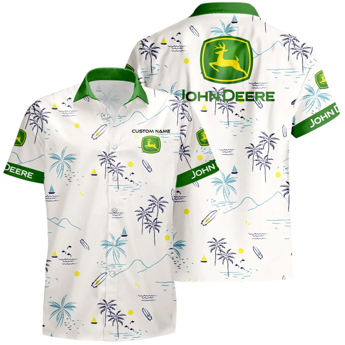 John Deere Hawaiian Shirt x T-Shirt Full Set Limited 2025 All Over Print, Custom Name HIDI170425Y7HWLS9JDE