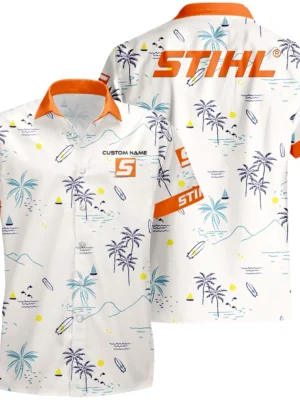 Stihl Hawaiian Shirt x T-Shirt Full Set Limited 2025 All Over Print, Custom Name HIDI170425Y7HWLS9STL